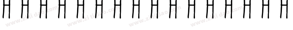 La Negrita字体转换